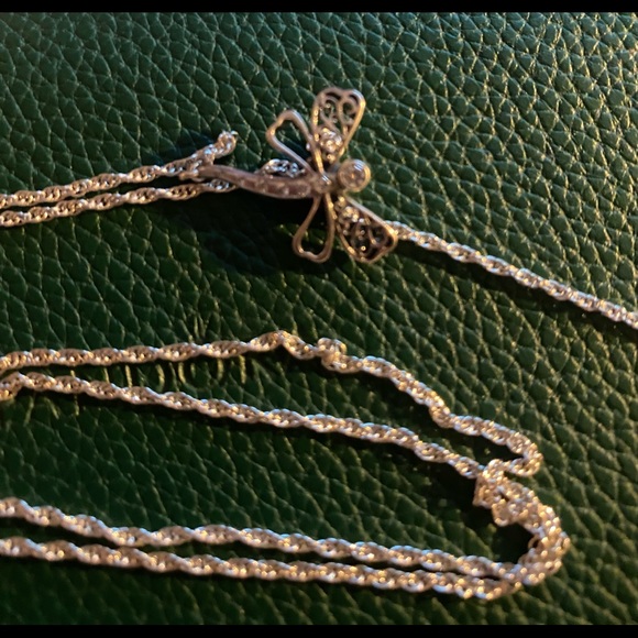 Pandora silver 925 Dragon Fly necklace - Picture 4 of 4